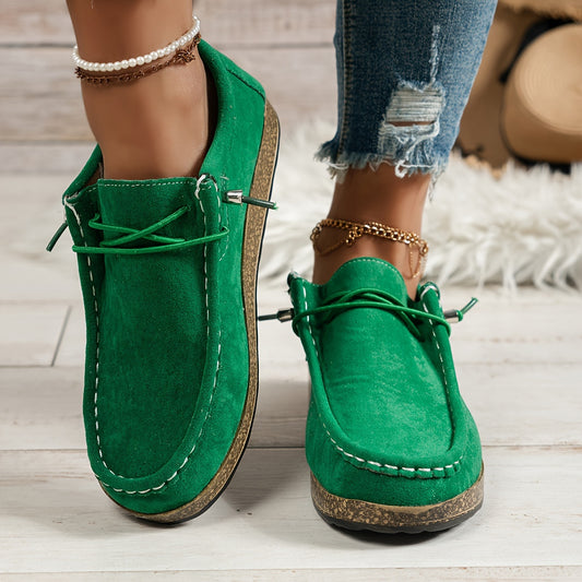 BYZI All Season Lace Up Brogue Flat Shoes Women Casual