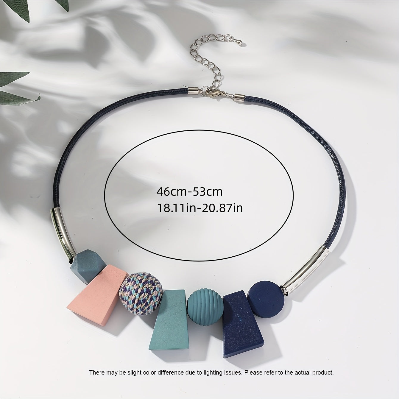 Boho Geometric Beaded Necklace For Everyday And Party Wear