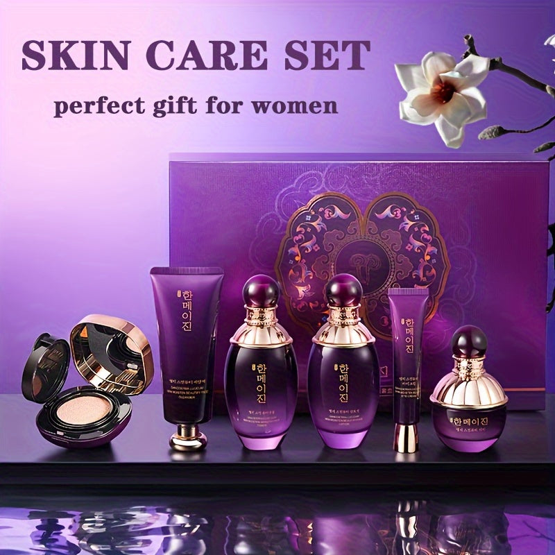 Reishi Korean Skincare Set With Hyaluronic Acid And Nicotinamide