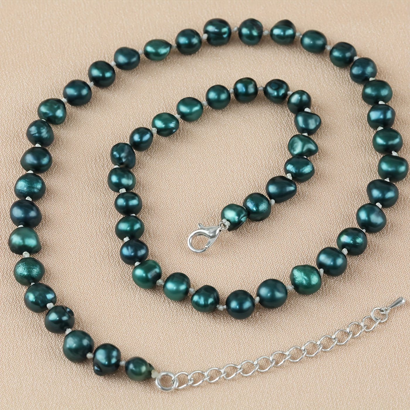 Women's Elegant Adjustable Freshwater Pearl Necklace