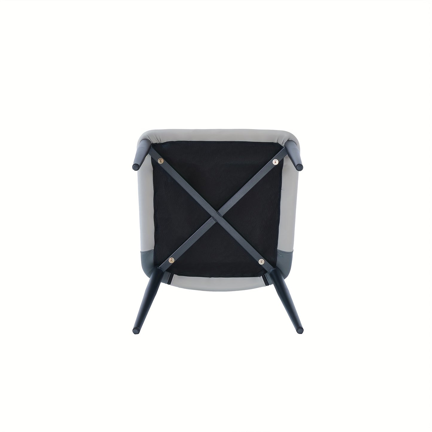 Set Of 2 Upholstered Dining Chairs Mid Century Modern