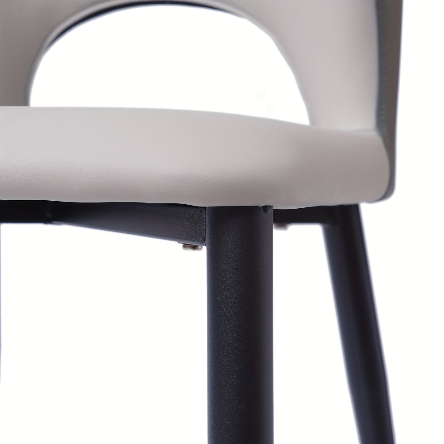 Set Of 2 Upholstered Dining Chairs Mid Century Modern